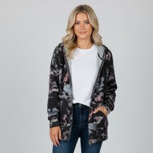 Athleta Trendy Camouflage Hoodie size XL oversized‎